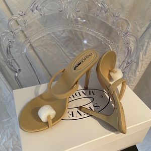 Fashion Nova Nude Strappy Heels